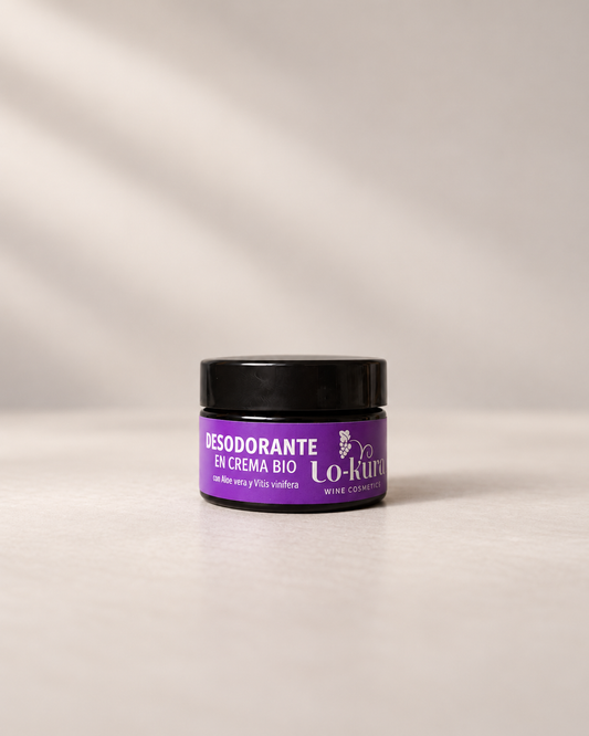 Desodorante en crema bio sin aluminio ni disruptores endocrinos apto para pieles sensibles