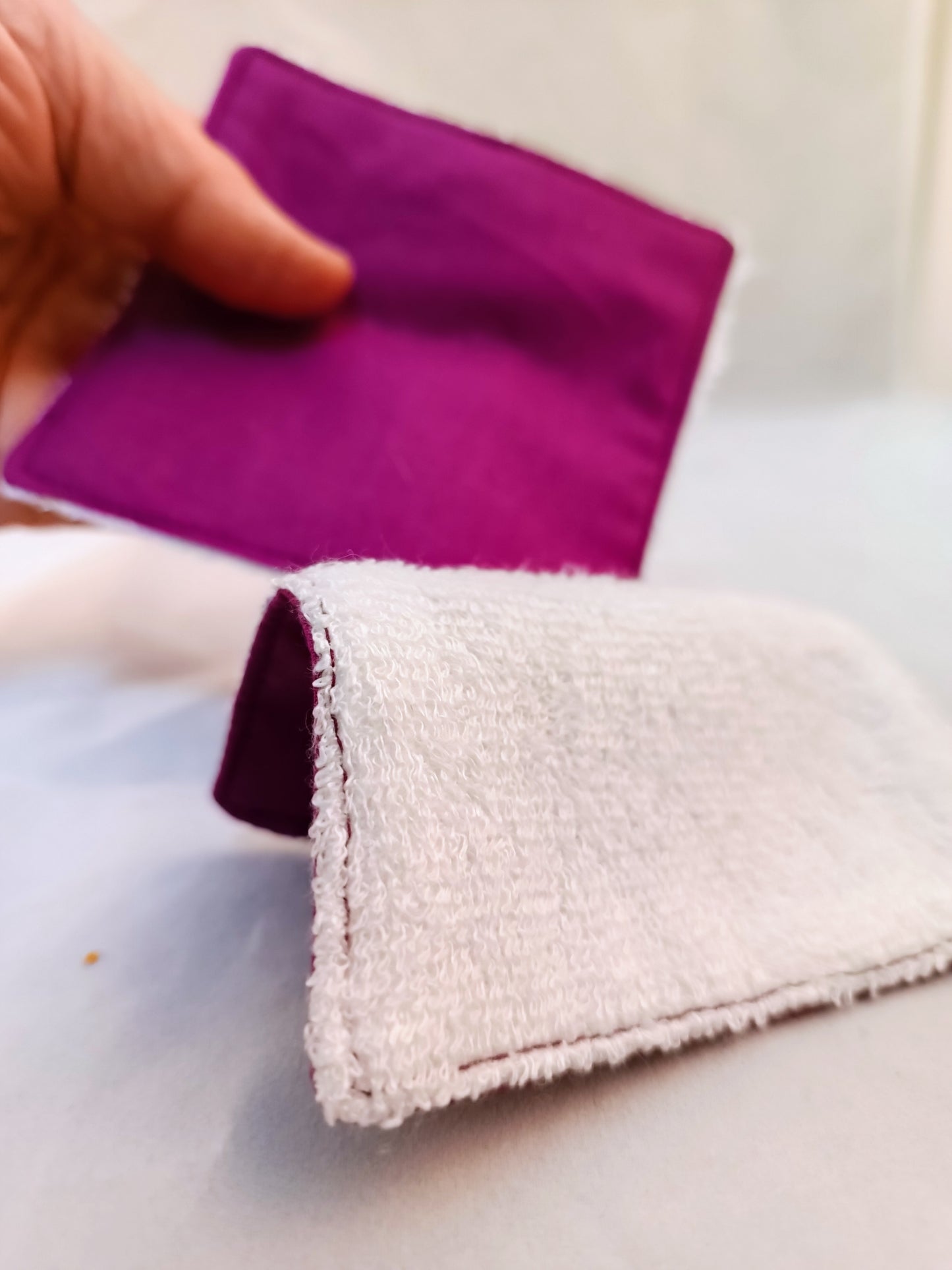 Discos desmaquillantes de fibra de bambú