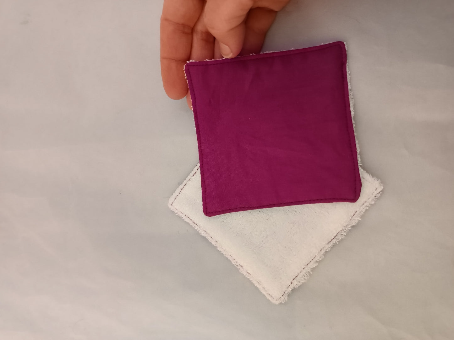 Discos desmaquillantes de fibra de bambú