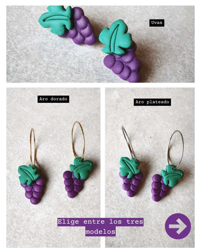 Pendientes y collar Lo-kura by Verde salvia