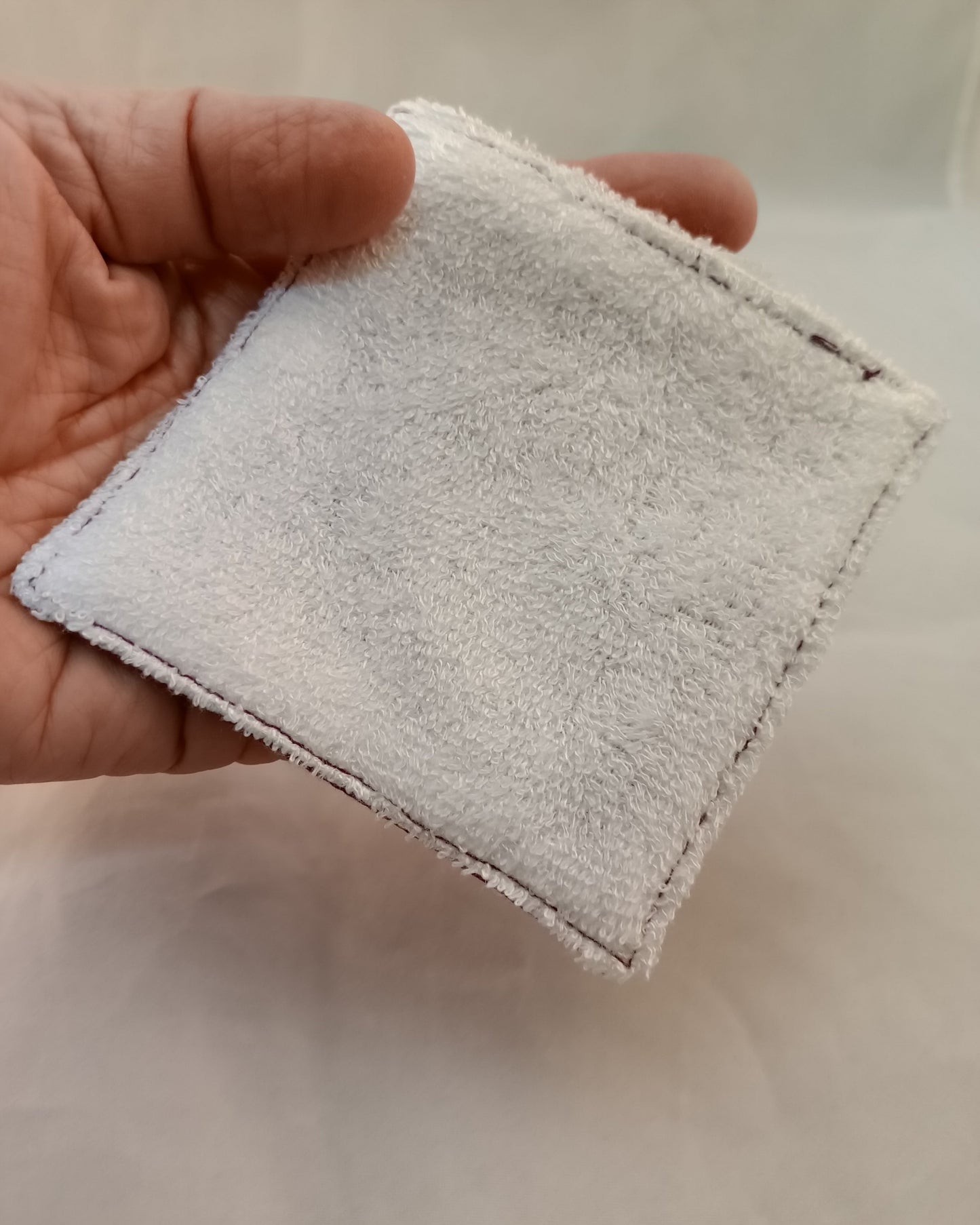 textura de disco desmaquillante fibra bambu